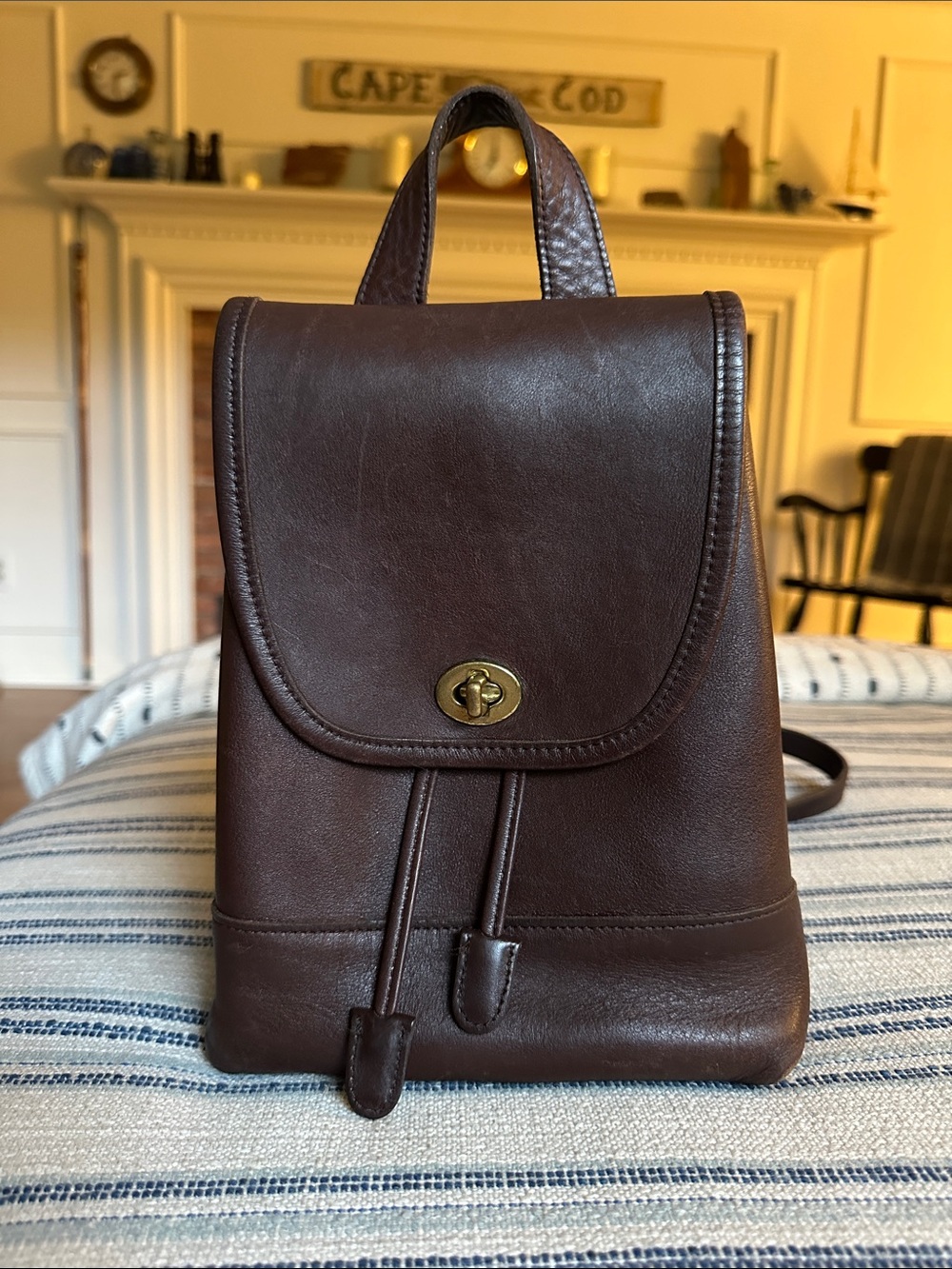 ⭐️ Authentic vintage COACH leather glove tanned daypack ⭐️
